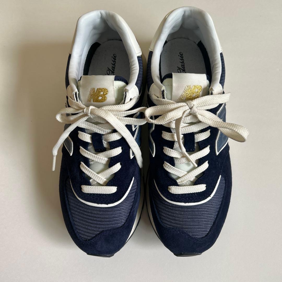 New Balance Classic 574 ネイビー 23.5cm
