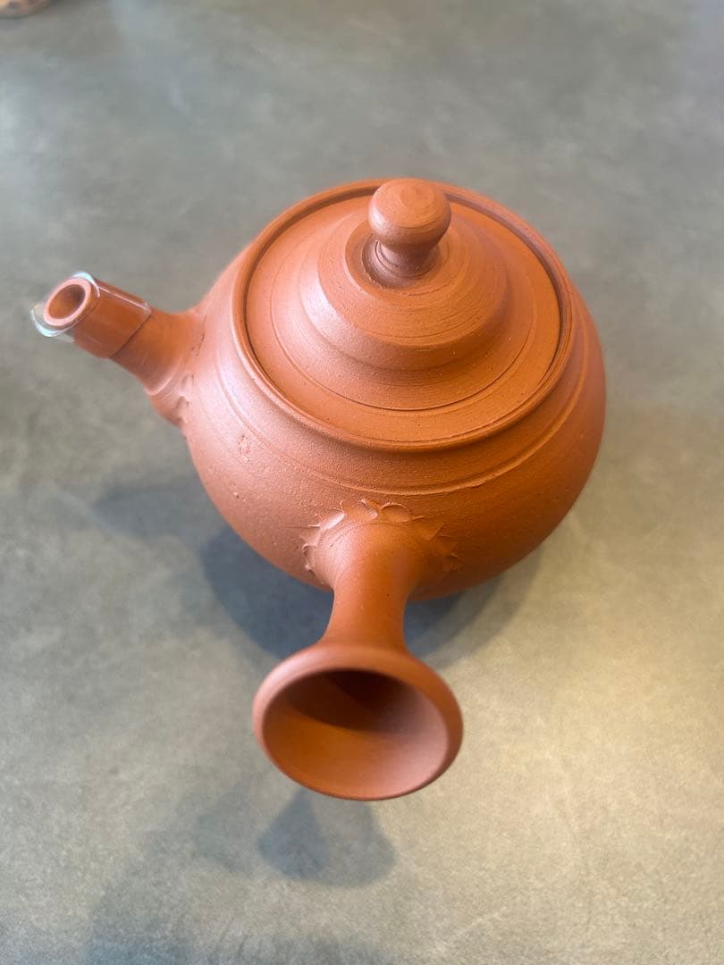 常滑焼　山田常山　絵夢　急須