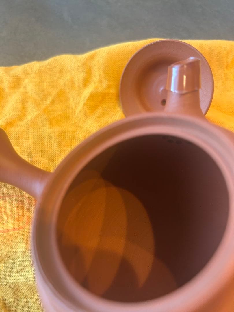 常滑焼　山田常山　絵夢　急須