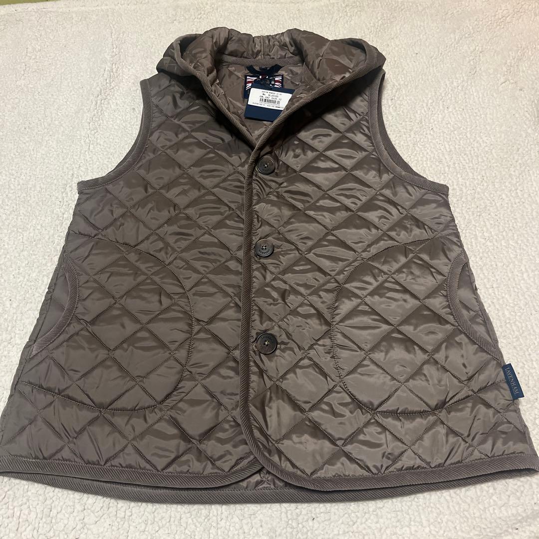 【タグ付き】LAVENHAM ラベンハムBARTON ベストジレキルティング40