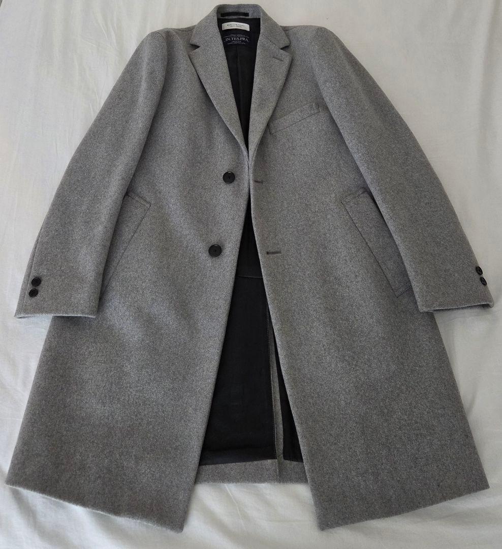 【最終値下げ・美品】BEAUTY&YOUTH チェスターコート グレー