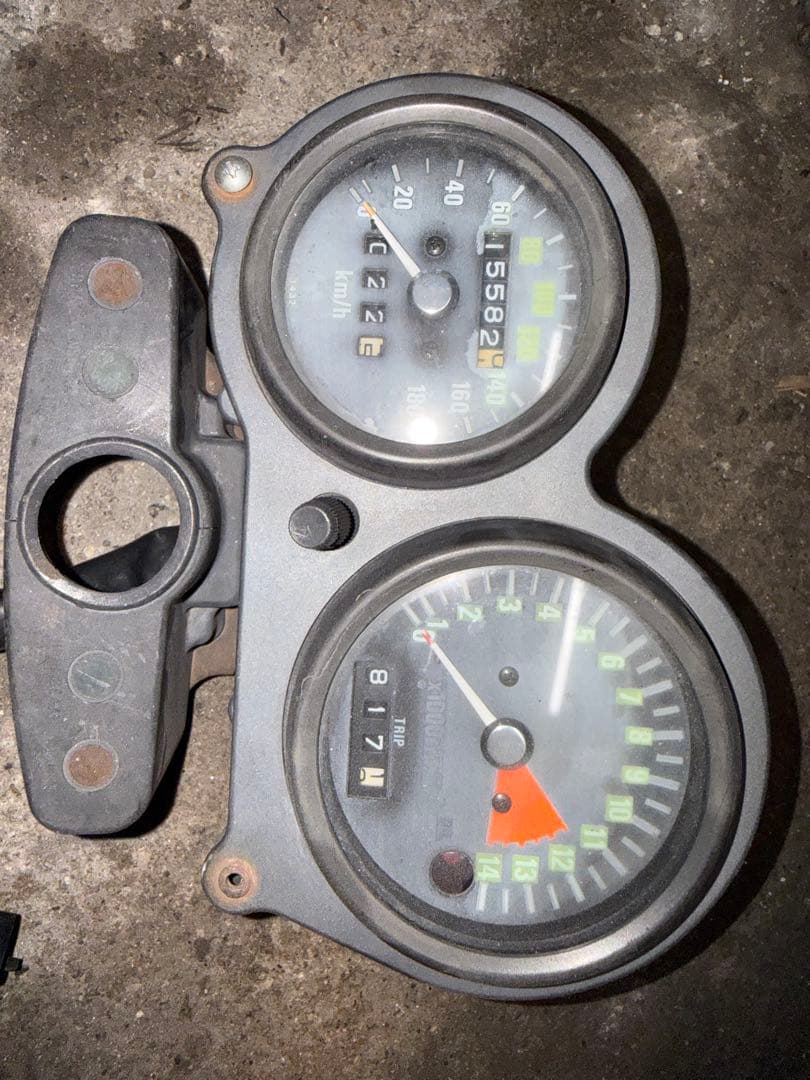 ゼファー400初期型メーター55682km