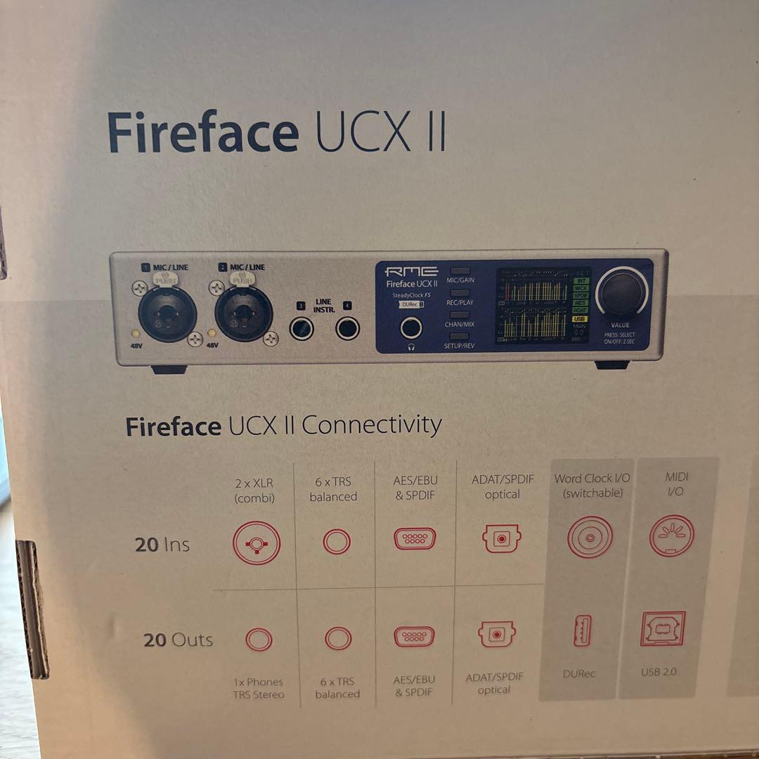 RME Fireface UCX II オーディオインターフェイス