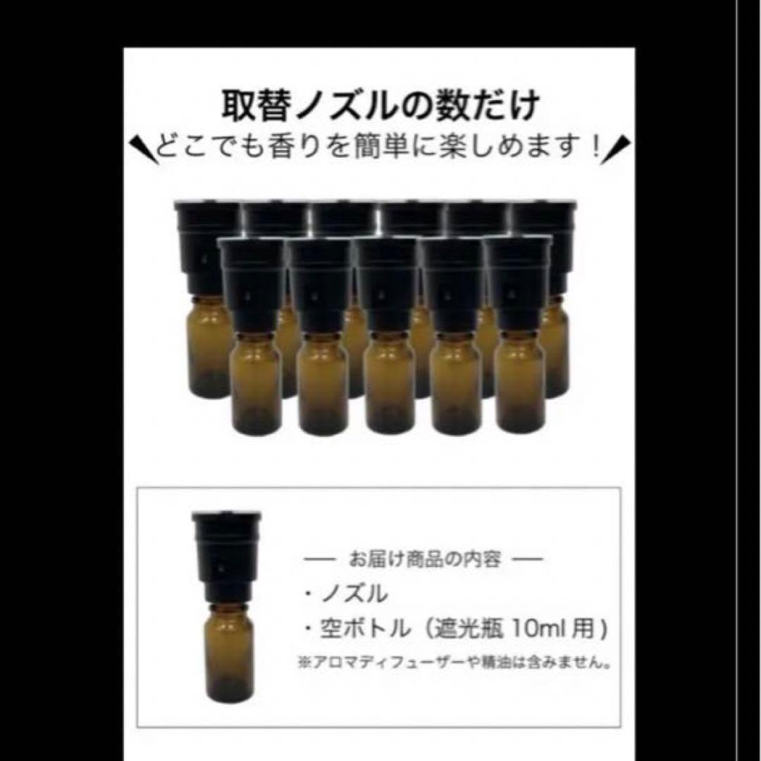 アロマディフューザー ネブライザー ノズルカートリッジ 40個セット　本体2台付