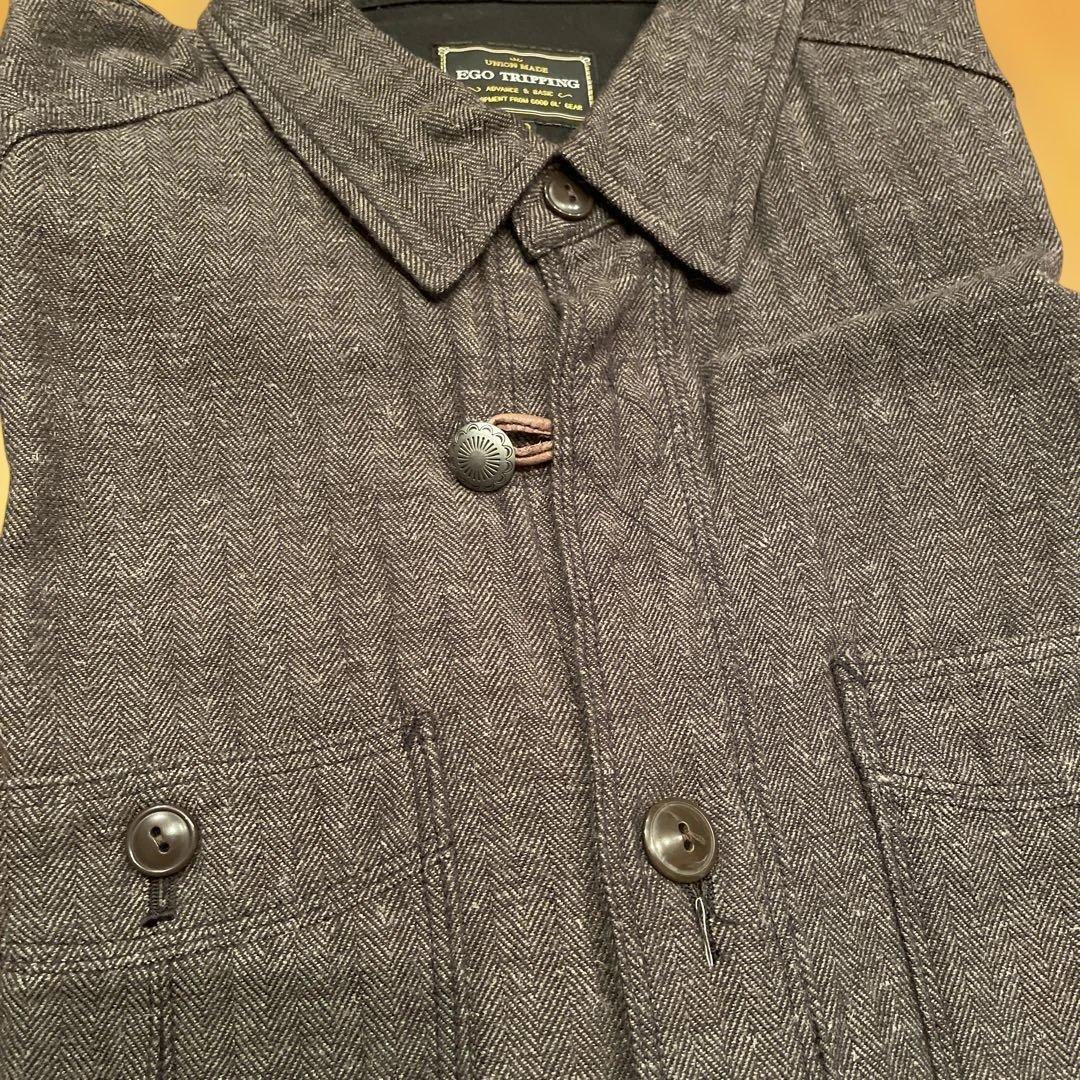 【エゴトリッピングEGOTRIPPING 】CPO JACKET ヘリンボーン☆