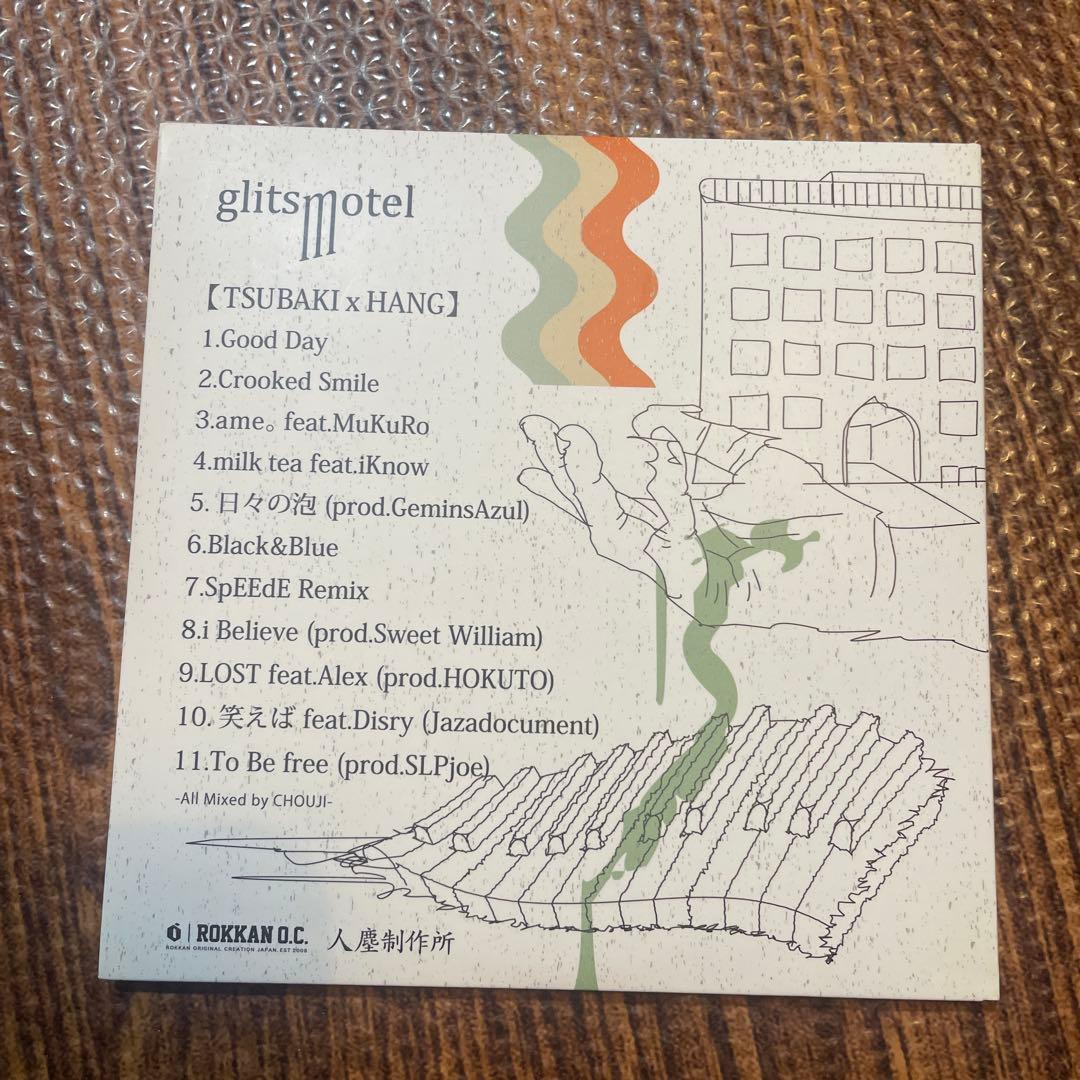 【1stプレス版】glits motel CD