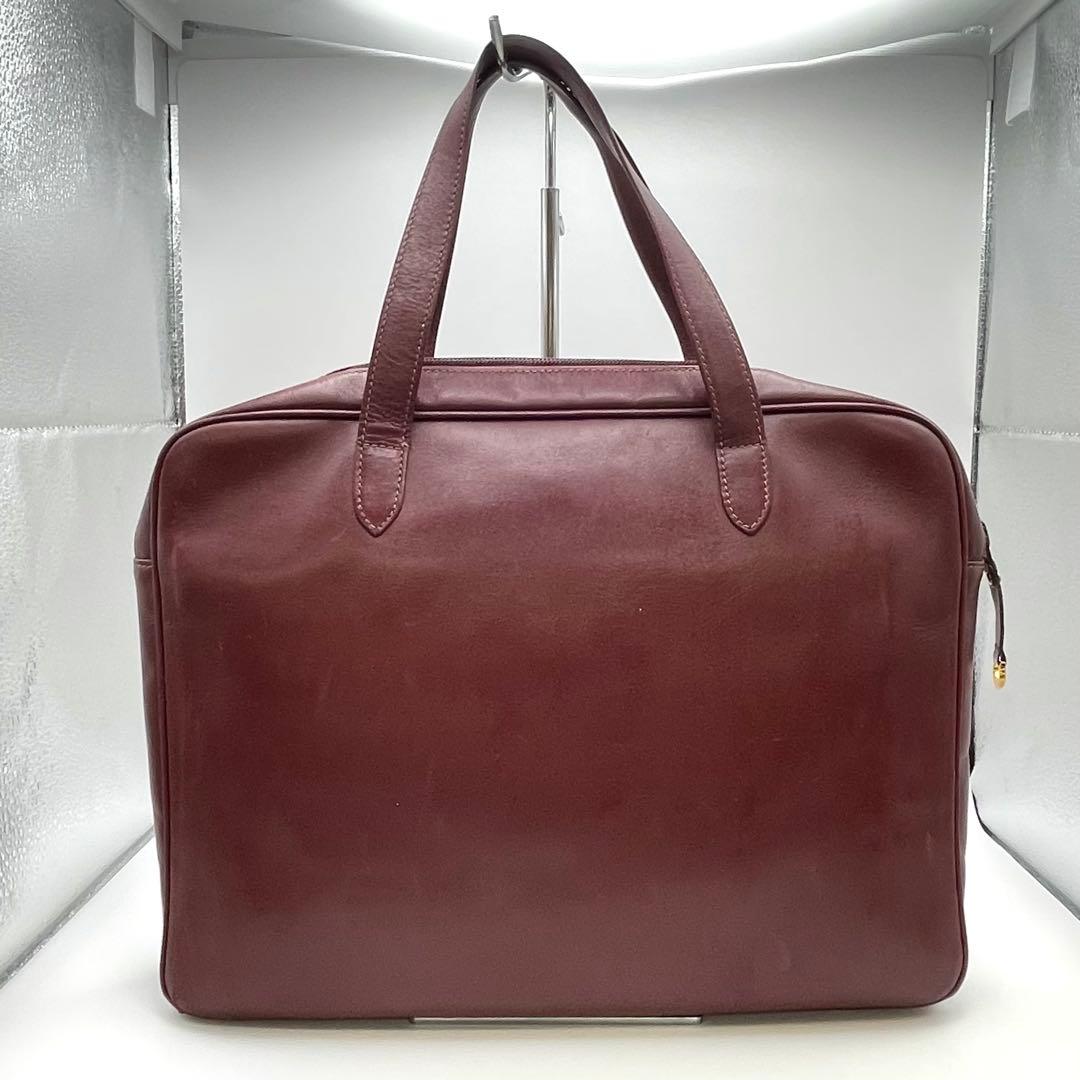 【S】Cartier カルティエ マストライン レザーブリーフケースA4