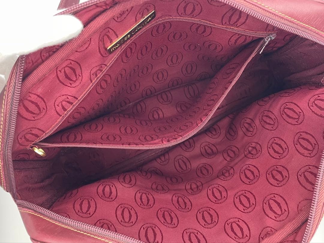 【S】Cartier カルティエ マストライン レザーブリーフケースA4