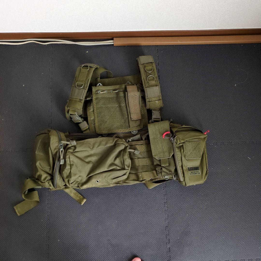 ブラックホーク チェストリグ ポーチ付き