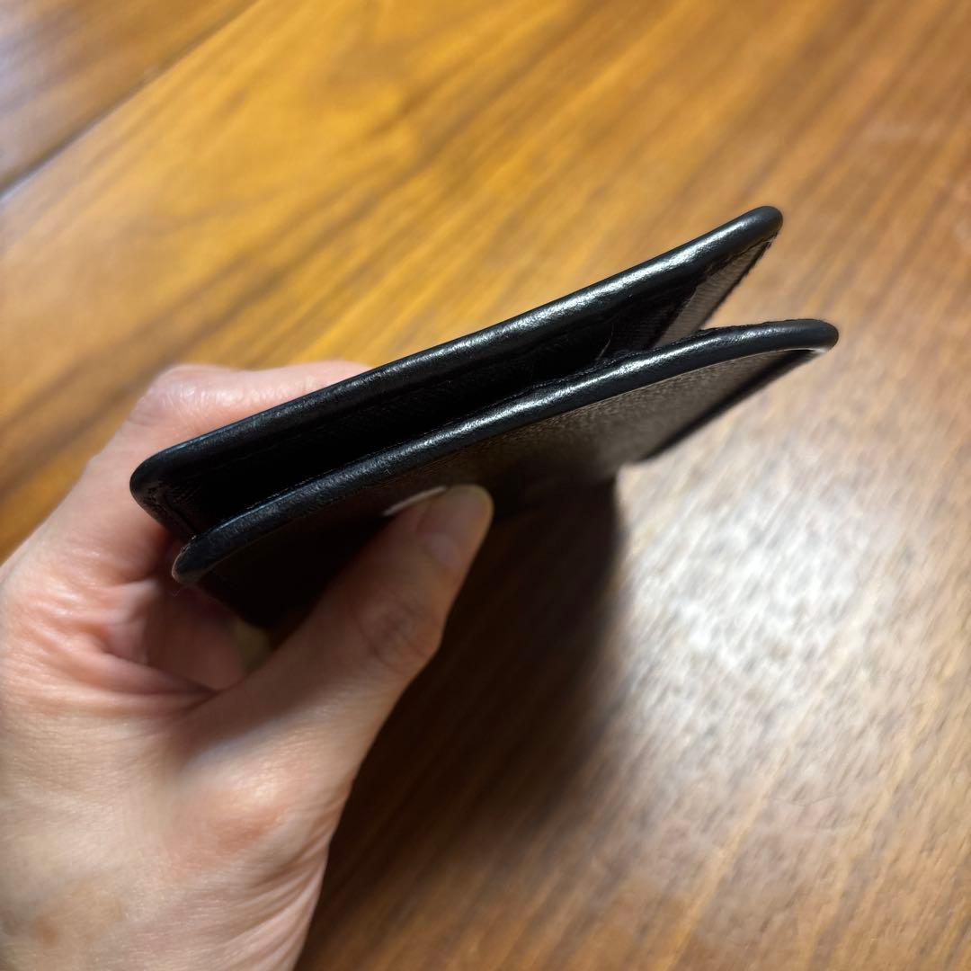 ジャンティバンティ　黒　マネークリップ　レザー　ブラック　迷彩