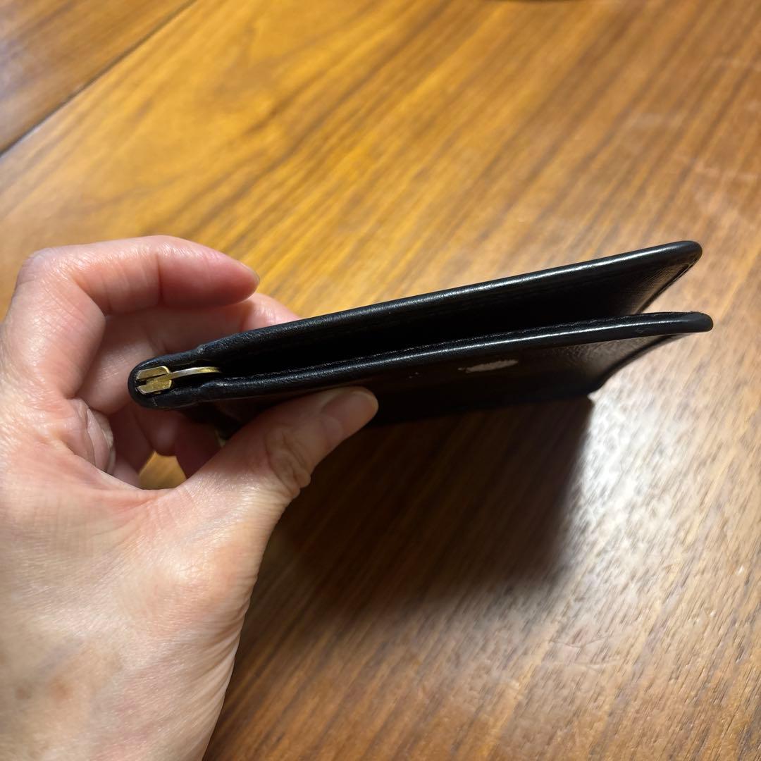 ジャンティバンティ　黒　マネークリップ　レザー　ブラック　迷彩