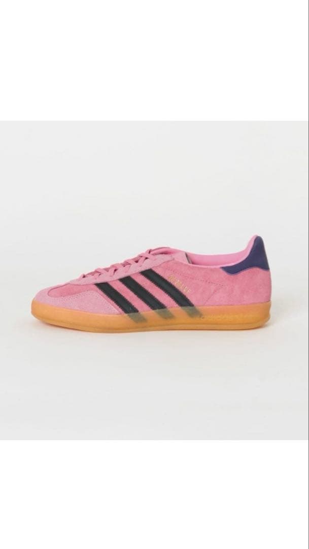 新品箱付☆アディダスadidas ガゼル Indoor Bliss Pink