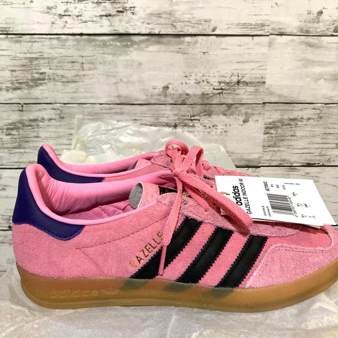 新品箱付☆アディダスadidas ガゼル Indoor Bliss Pink