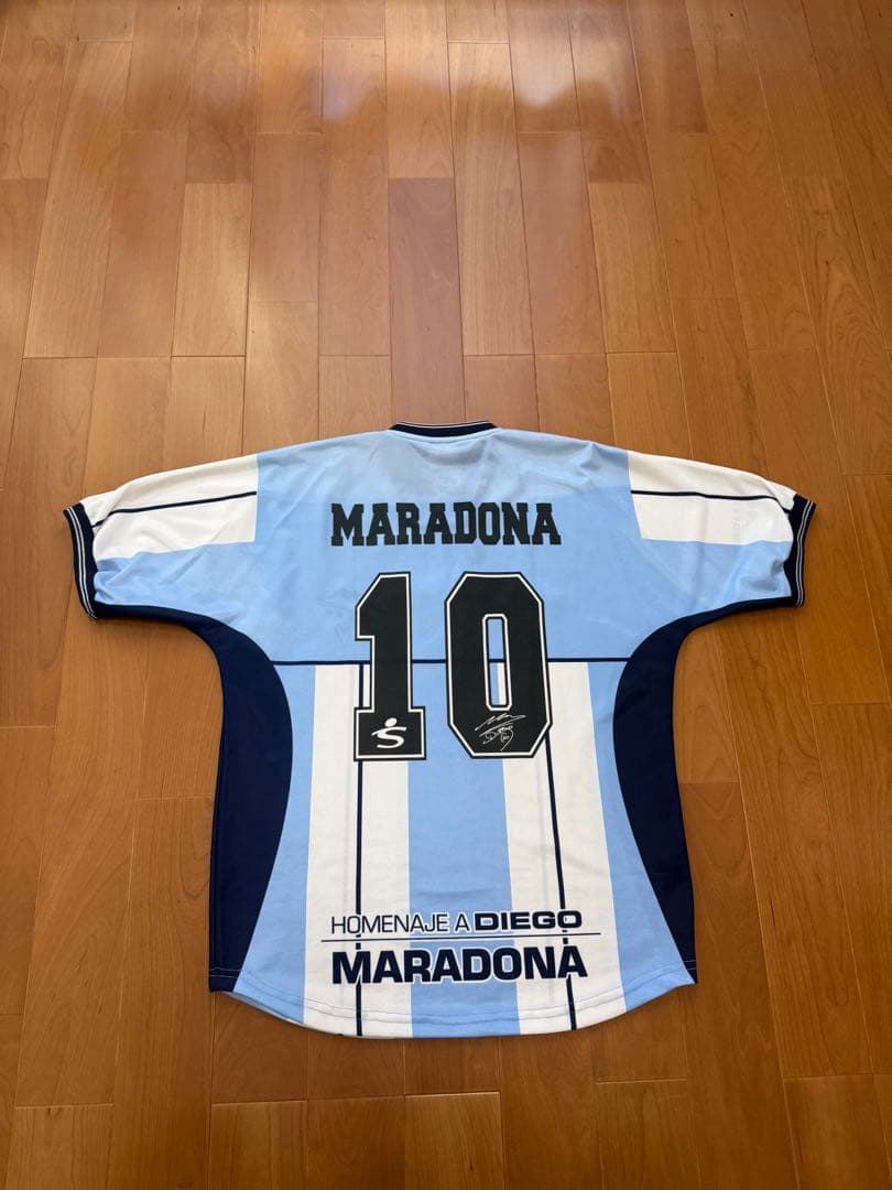 マラドーナ引退試合着用モデルユニフォームアルゼンチンFILA10番オフィシャル