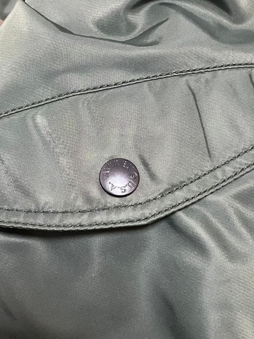 【美品・人気✨】AVIREX L-2B MA1フライトジャケットY2KグリーンL