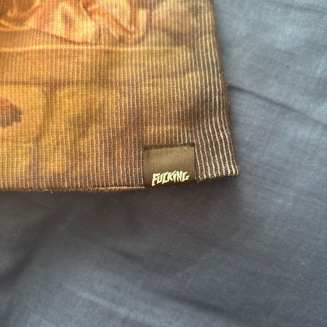 FUCKING AWESOME アートプリント ニット帽