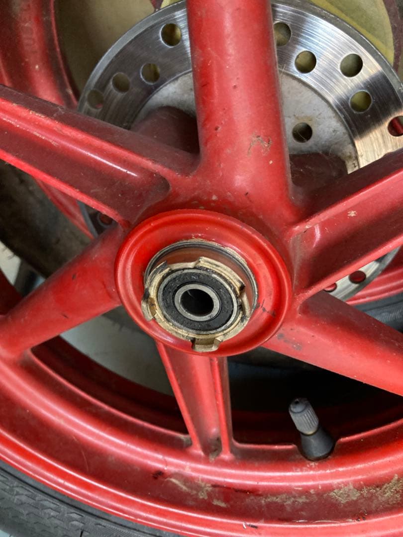 ぽ*ん様 AF35 ライブディオZX　赤ホイール　アニバーサリー仕様　DIO S