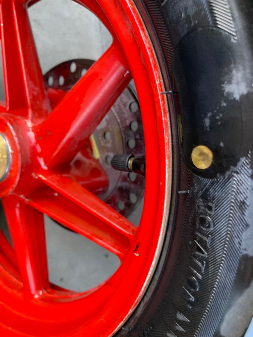 ぽ*ん様 AF35 ライブディオZX　赤ホイール　アニバーサリー仕様　DIO S