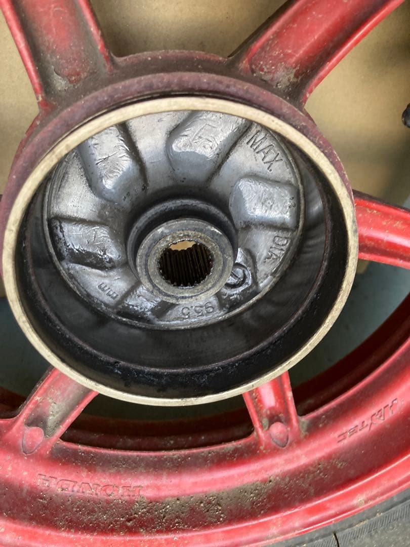 ぽ*ん様 AF35 ライブディオZX　赤ホイール　アニバーサリー仕様　DIO S