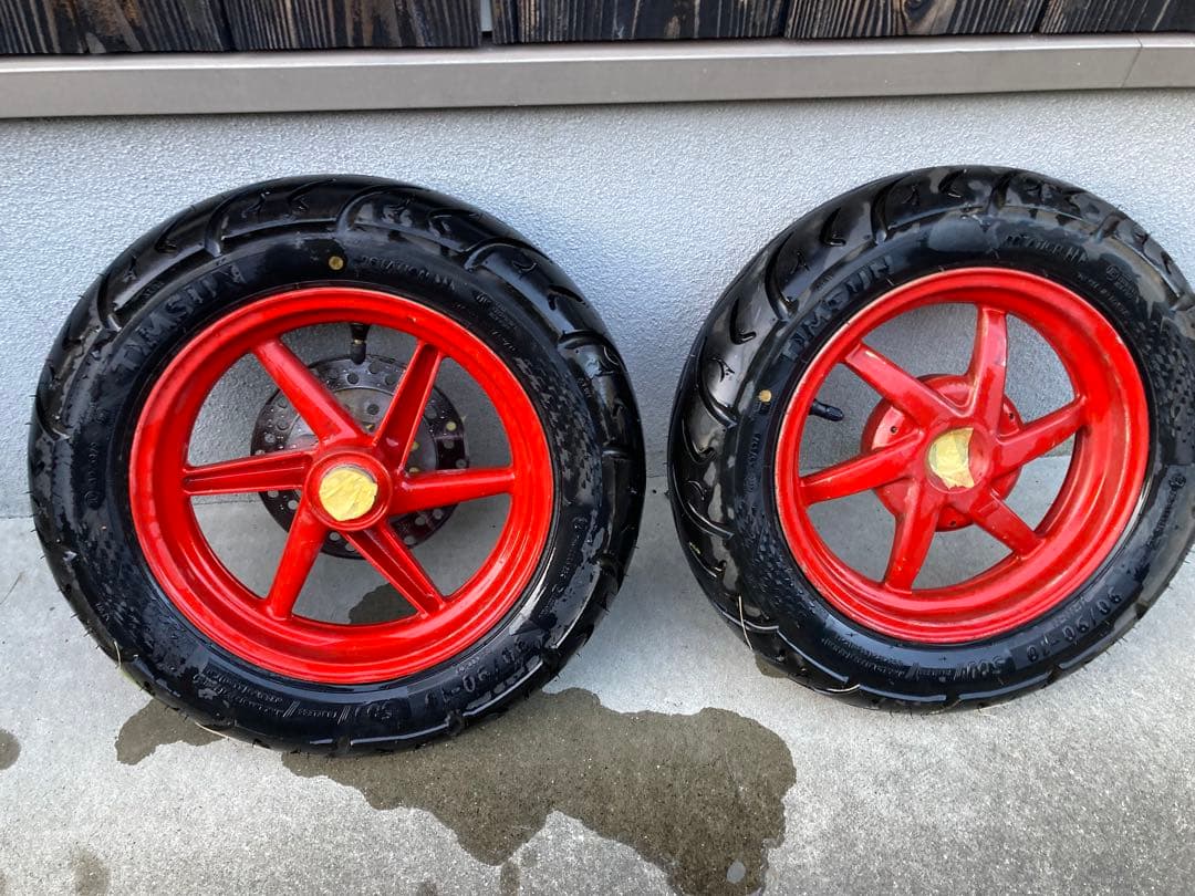 ぽ*ん様 AF35 ライブディオZX　赤ホイール　アニバーサリー仕様　DIO S