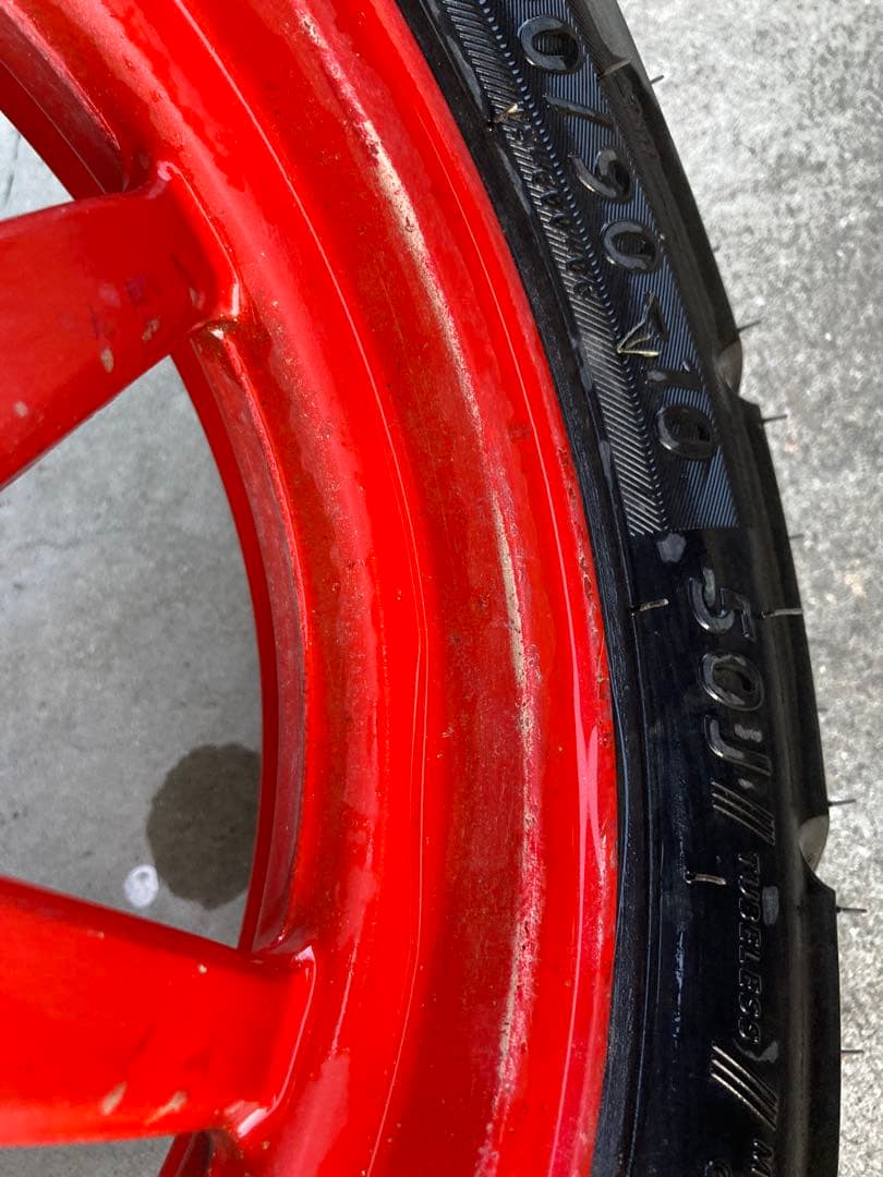 ぽ*ん様 AF35 ライブディオZX　赤ホイール　アニバーサリー仕様　DIO S