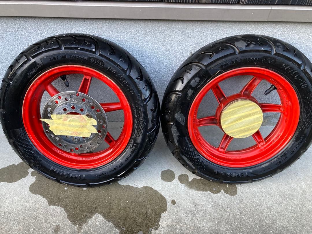 ぽ*ん様 AF35 ライブディオZX　赤ホイール　アニバーサリー仕様　DIO S