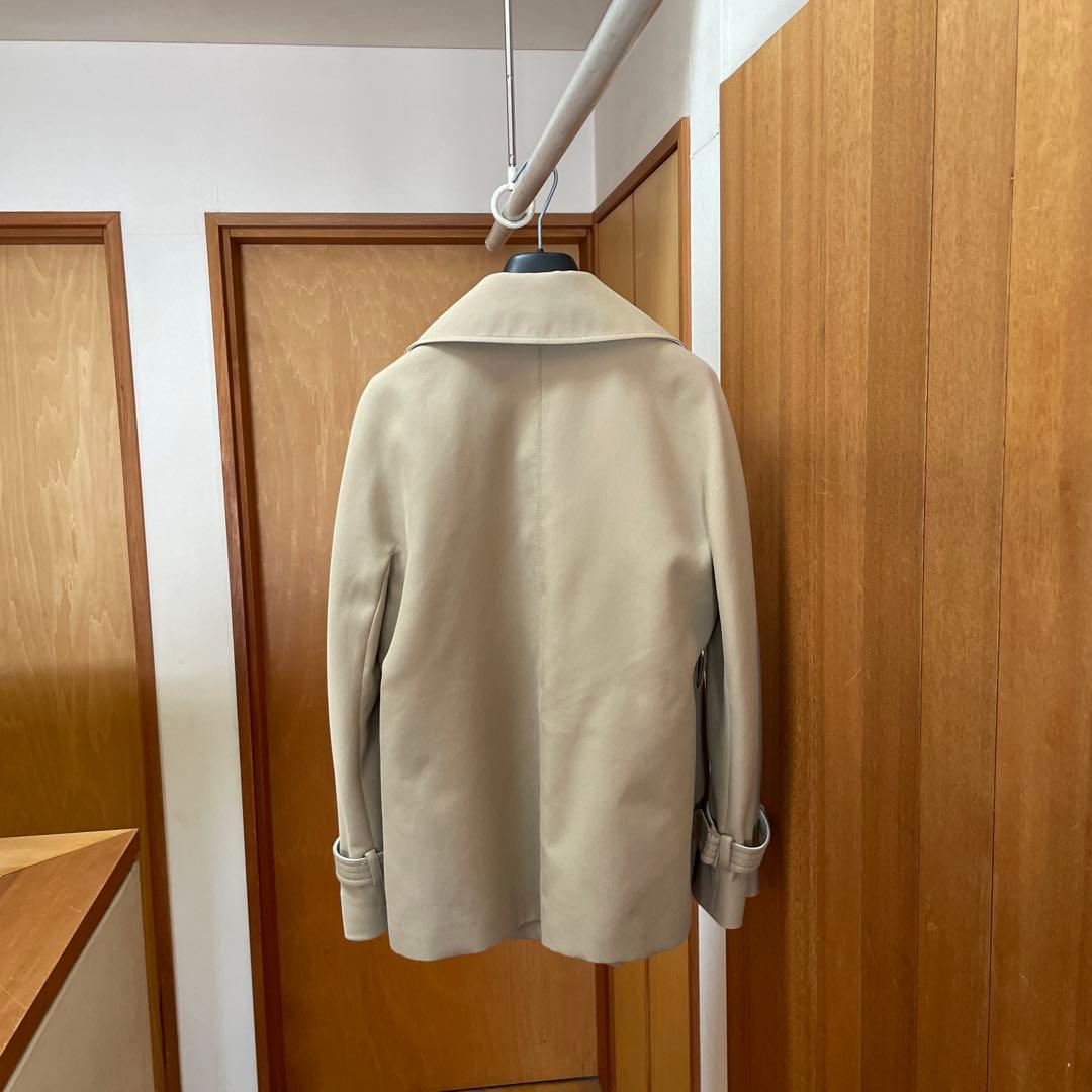 【新品未使用】MaxMara トレンチコート ベージュハーフコート　ベルト付き