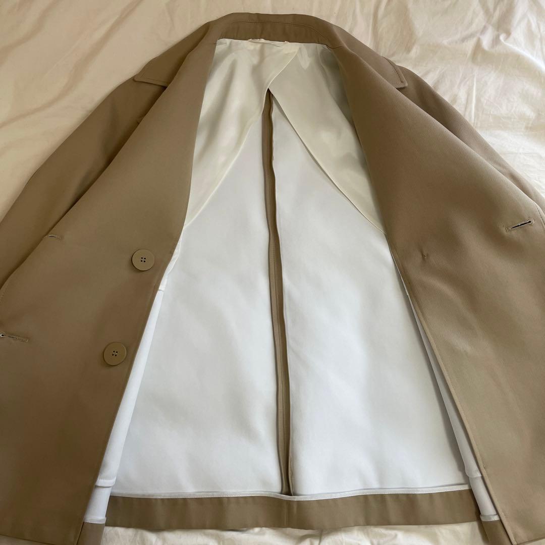 【新品未使用】MaxMara トレンチコート ベージュハーフコート　ベルト付き
