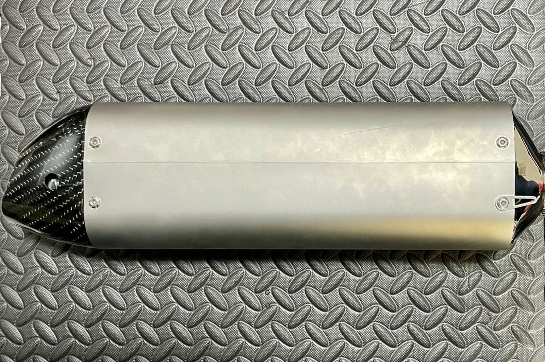 ヨシムラR77J サテンフィニッシュカーボンエンド