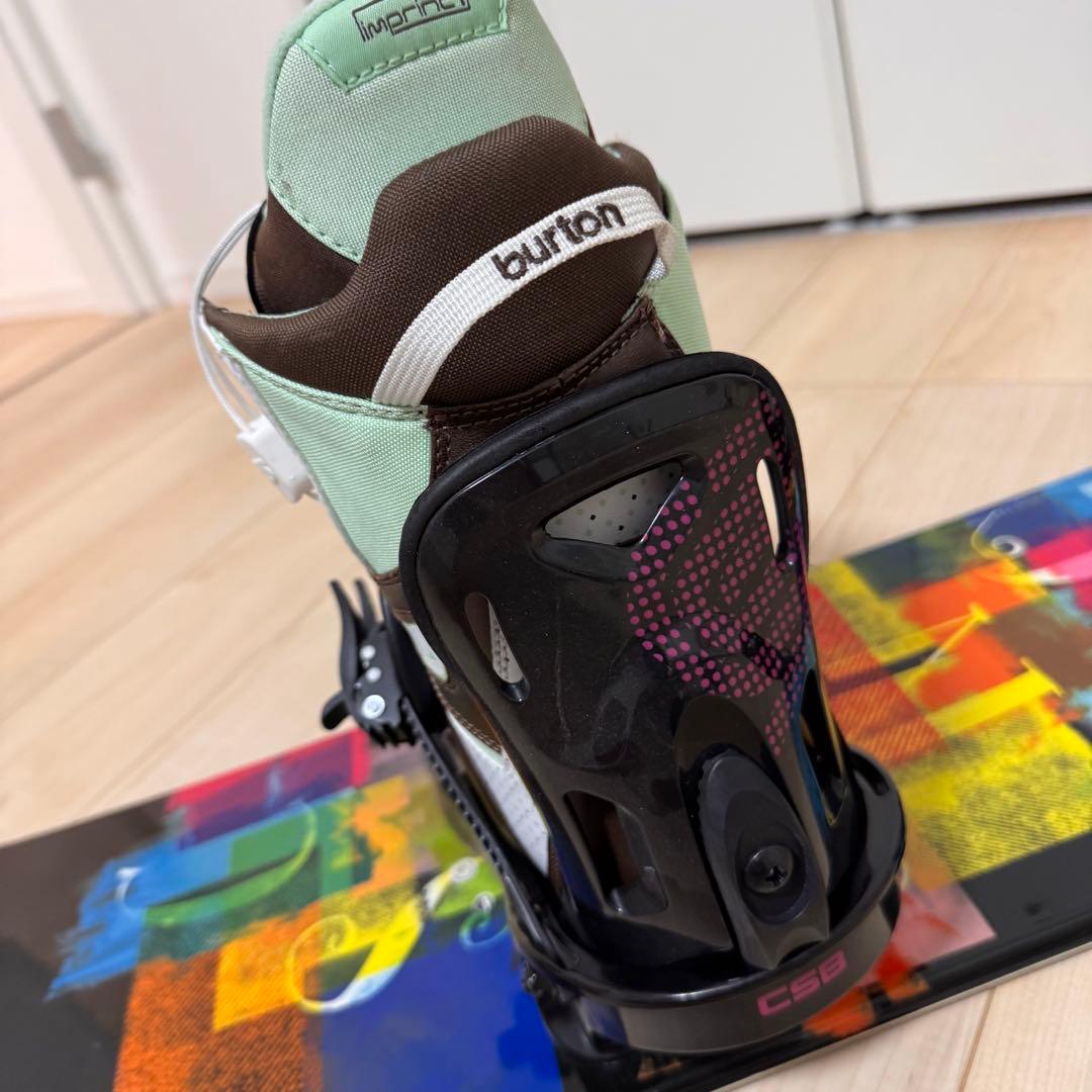 専用CSBレディース スノーボード 144cm 4点セット