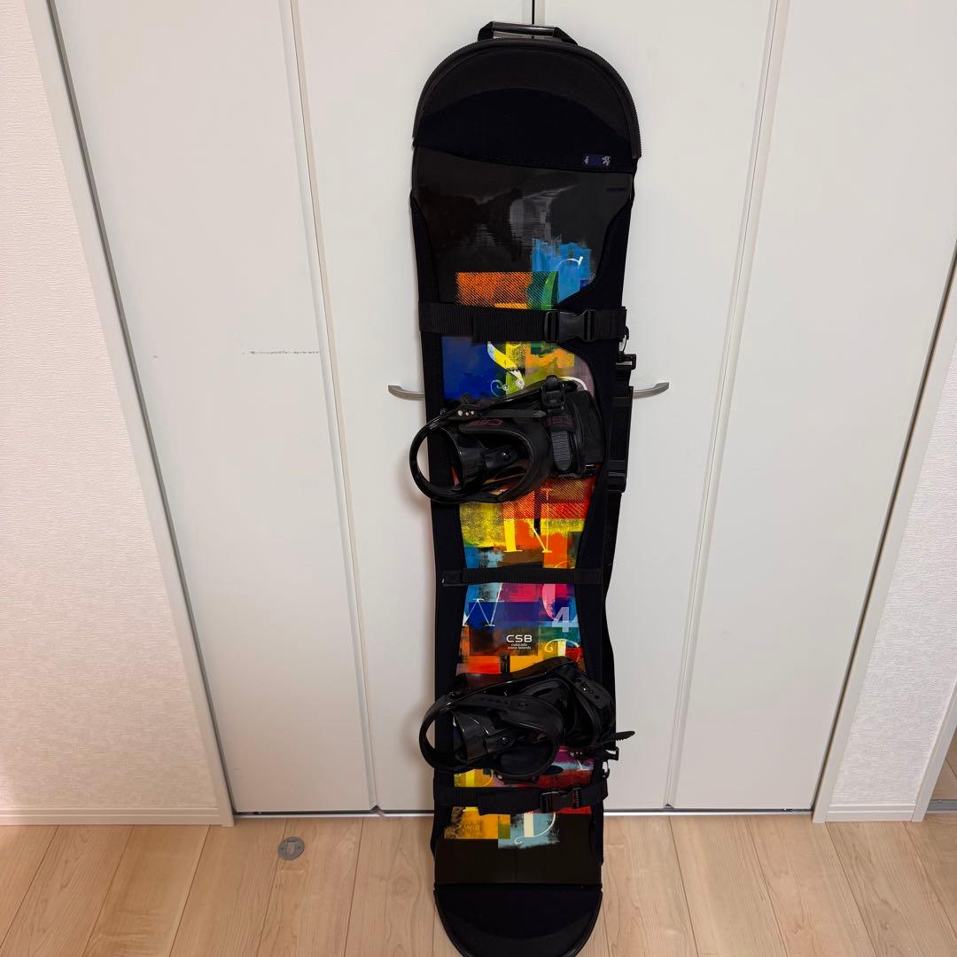 専用CSBレディース スノーボード 144cm 4点セット