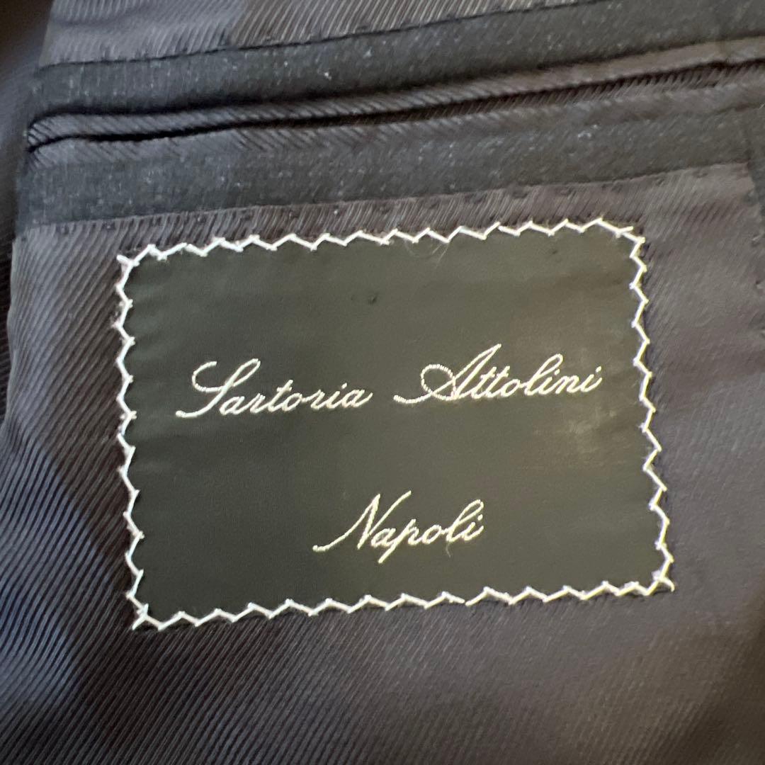 Sartoria Attolini Napoliダークネイビースーツ