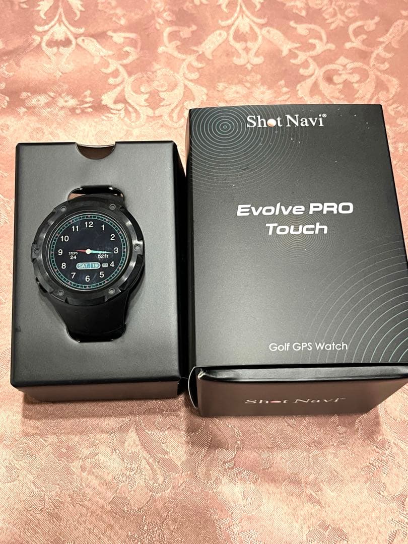 今だけ値下:ショットナビEvolve Pro touch 黒　GPSゴルフナビ