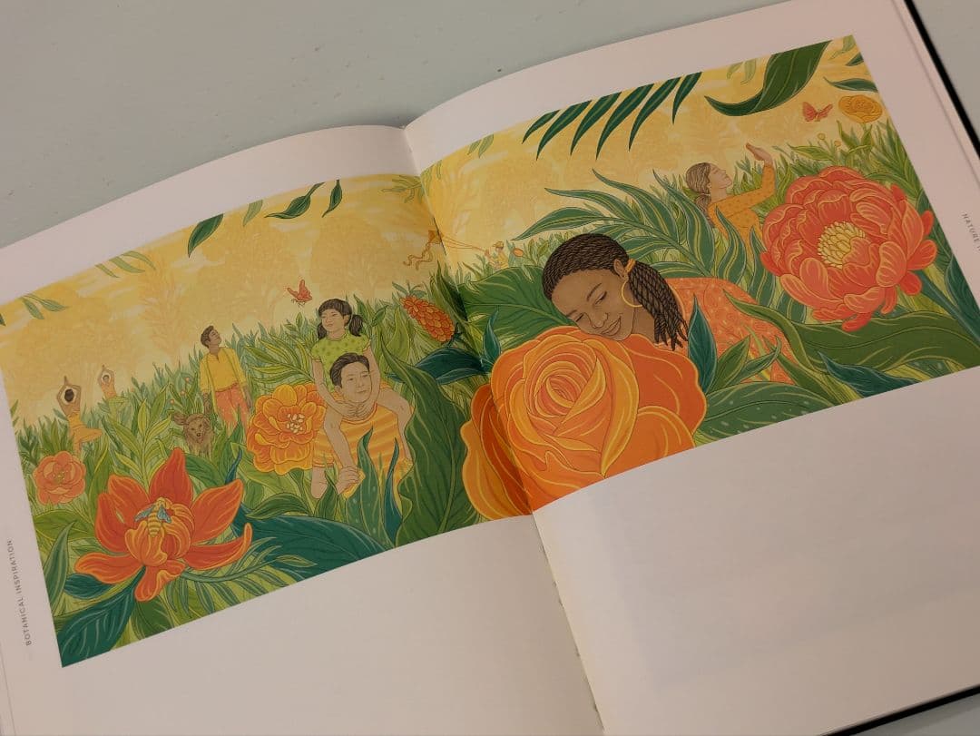 【新品】Botanical Inspiration ボタニカルアート