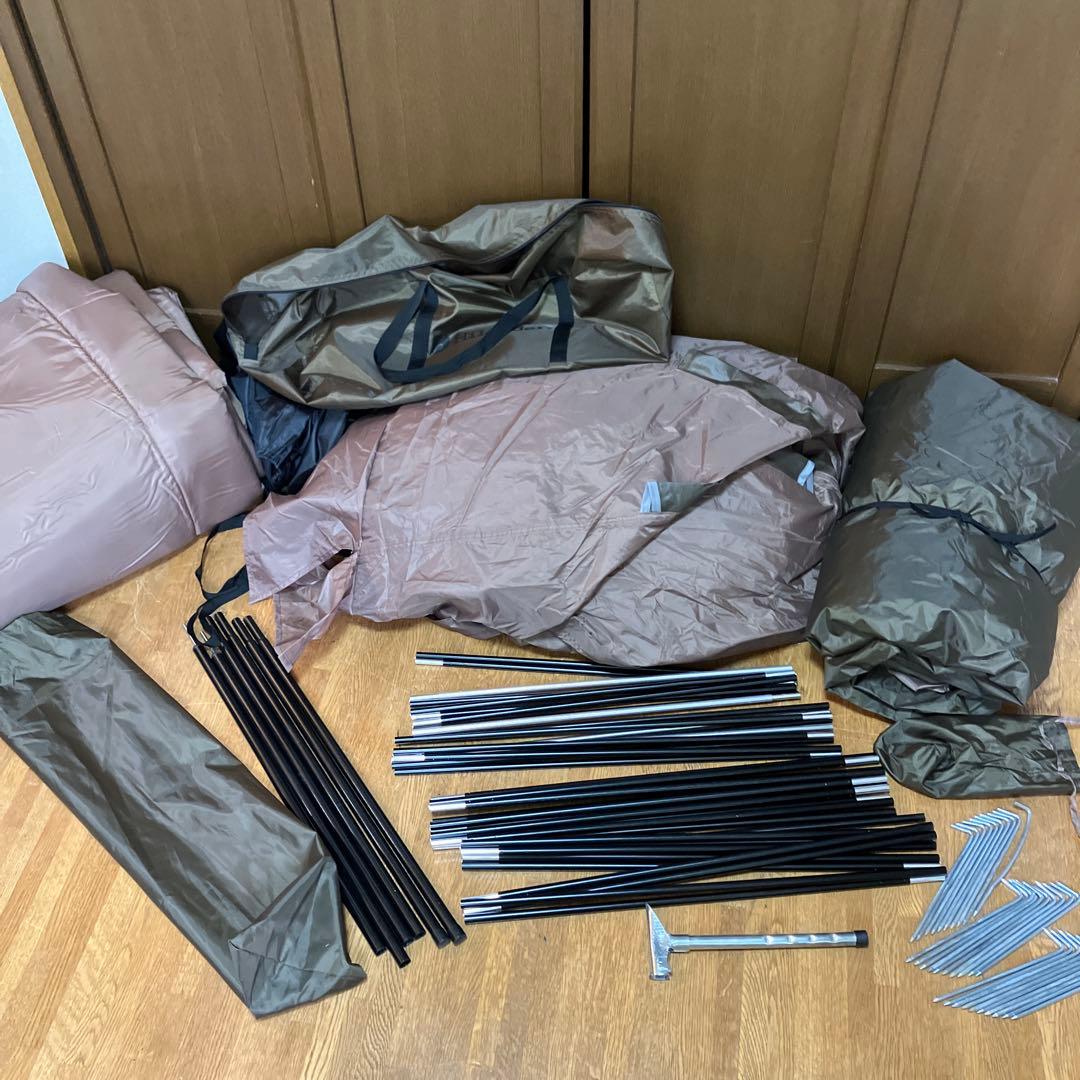 okk ジャンク　Hilander ハイランダー テント　2ルームテント