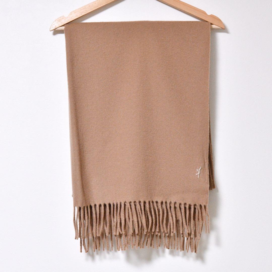 メゾンキツネ ワンポイント マフラー