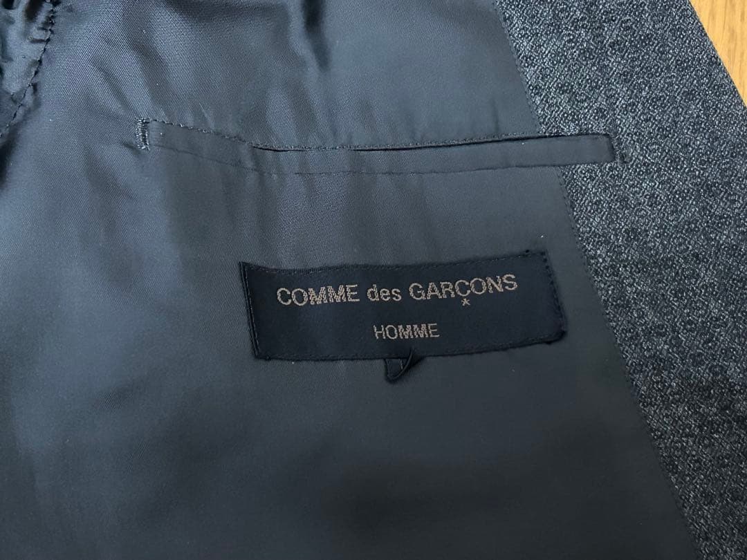 コムデギャルソンオム　ダークグレー スーツ　1999年