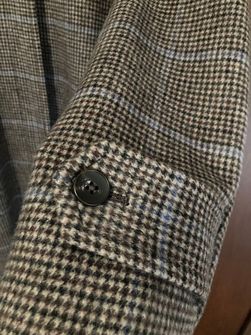 ジャーナルスタンダードレリューム　ウールビーバーステンカラーチェックコート　36