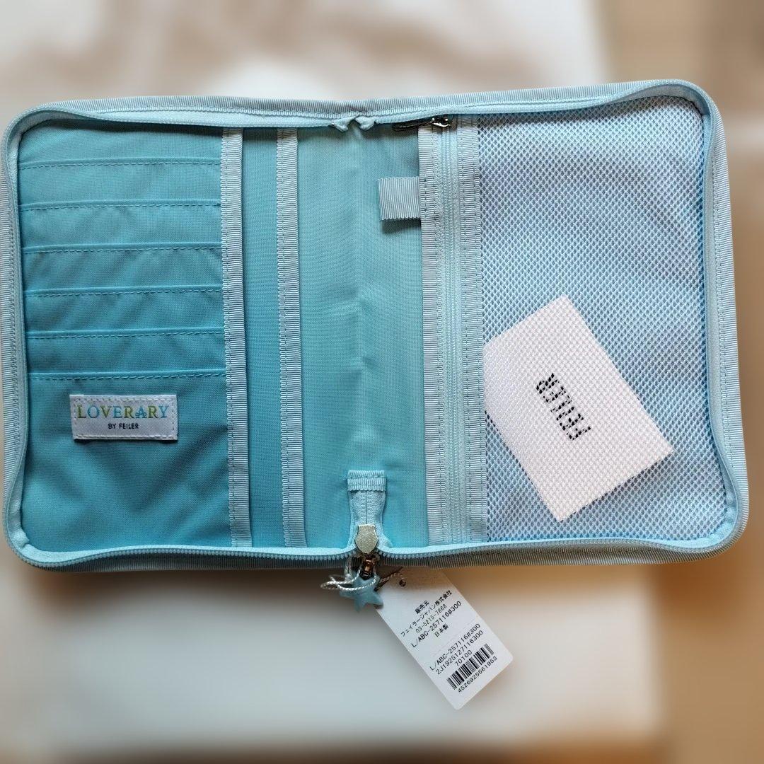 新品未使用　FEILERフェイラー 母子手帳マルチケース　イエロー系　プレゼント