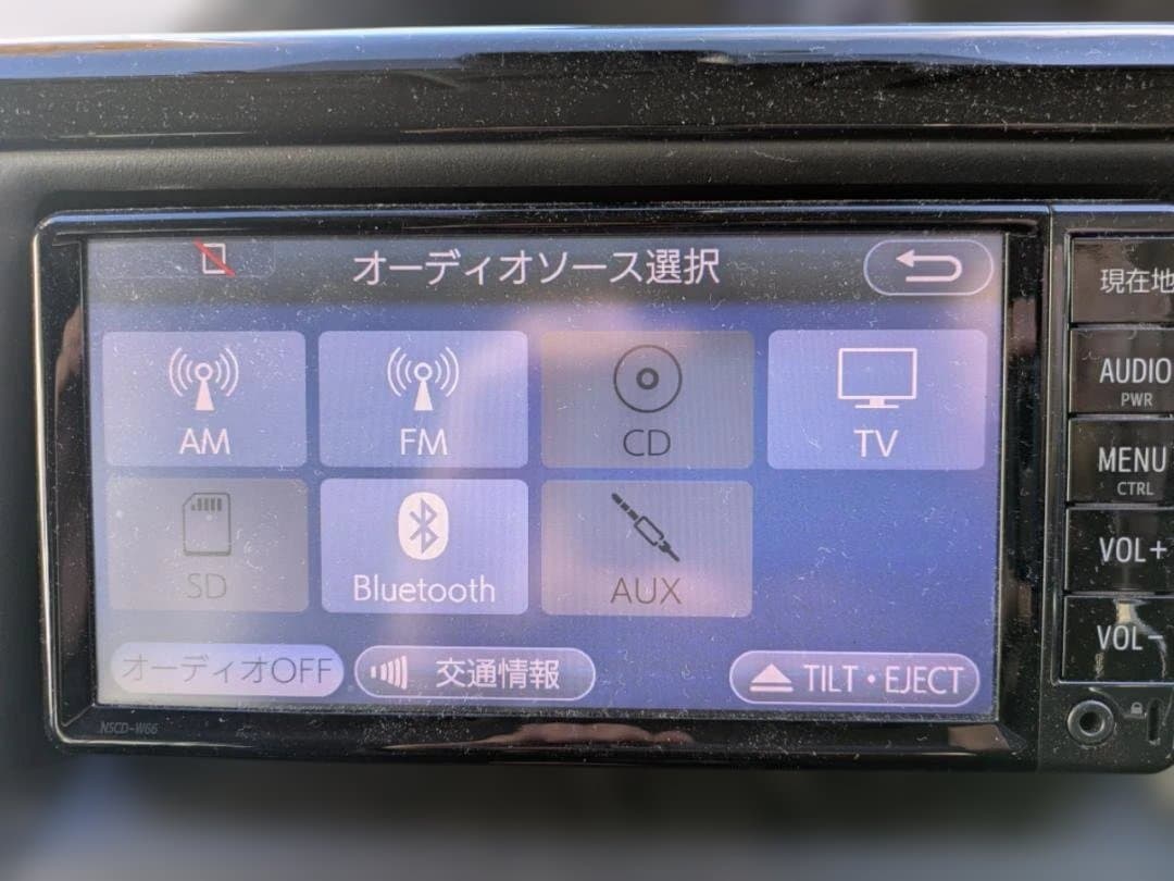 TOYOTA純正ナビ NSCD－W66 地図データ2021年5月