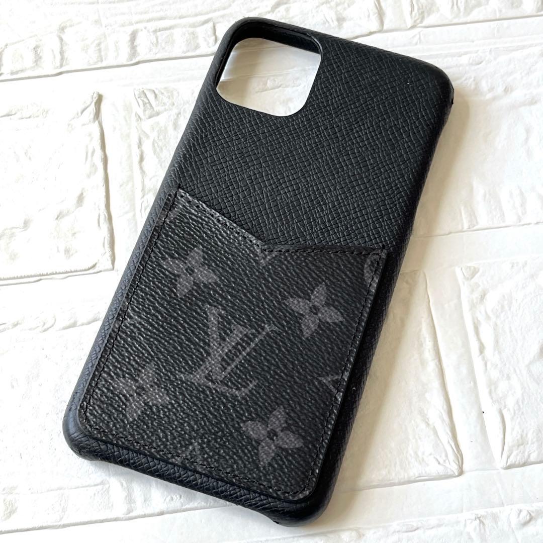 【美品】LOUIS VUITTON iPhone11pro max ケース　黒