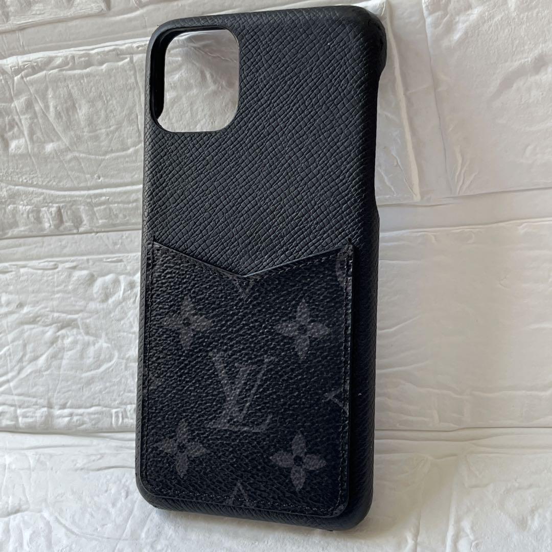 【美品】LOUIS VUITTON iPhone11pro max ケース　黒