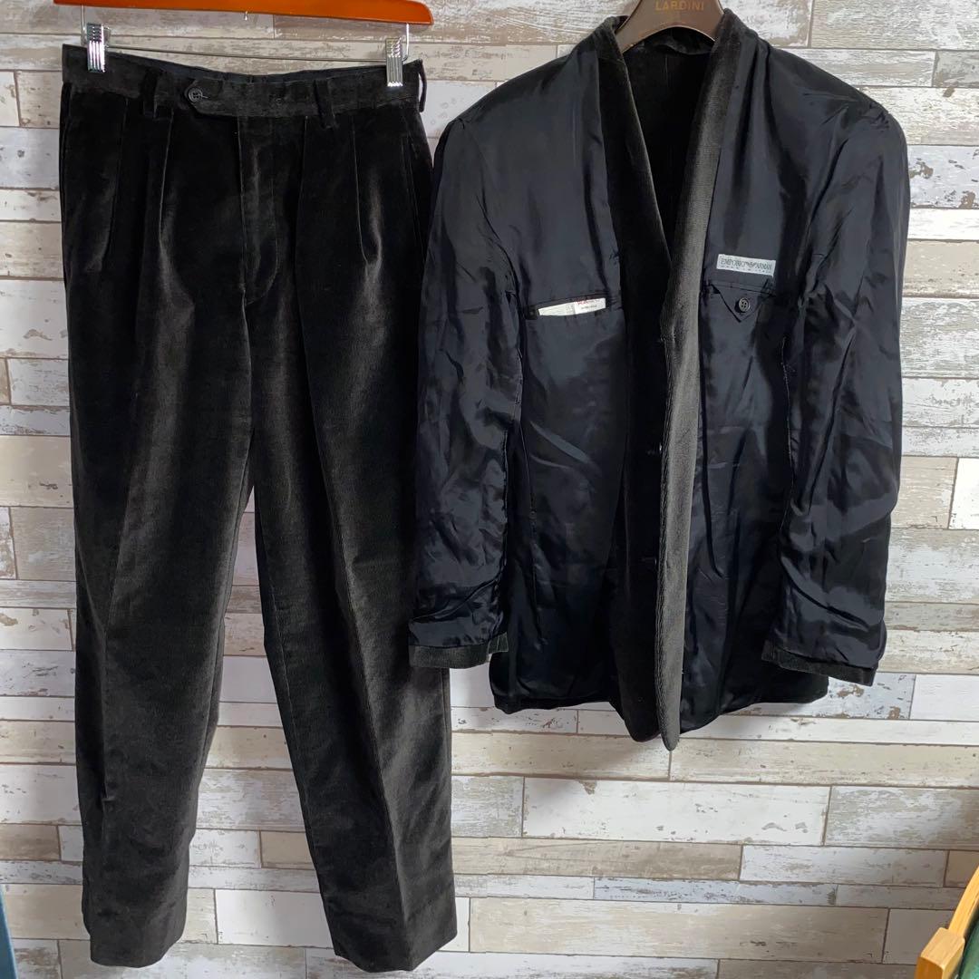 エンポリオアルマーニ コーデュロイセットアップ size46 ITALY製