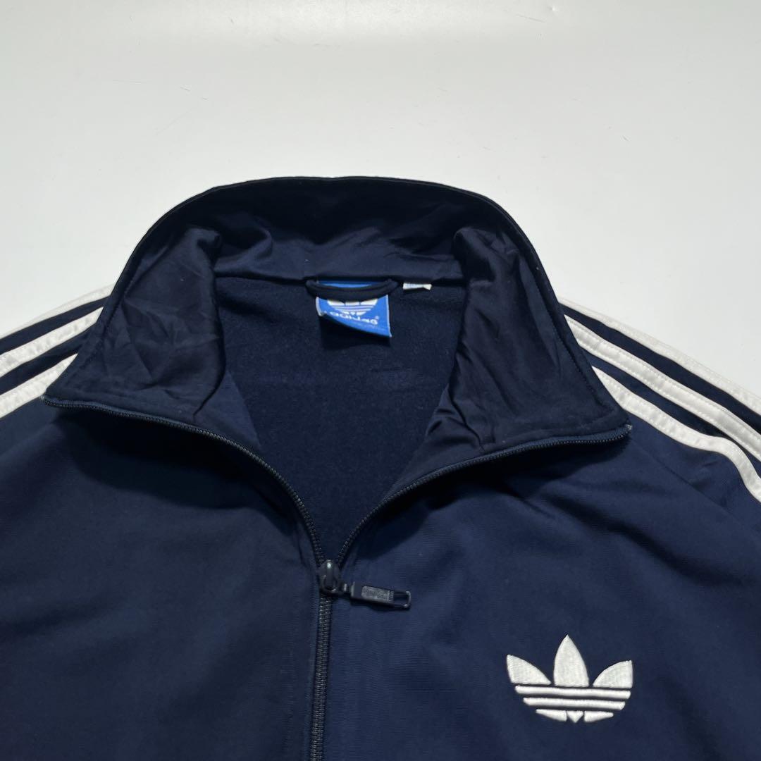 アディダス ファイヤーバード トラックジャケット XL 濃紺 ジャージ 7626