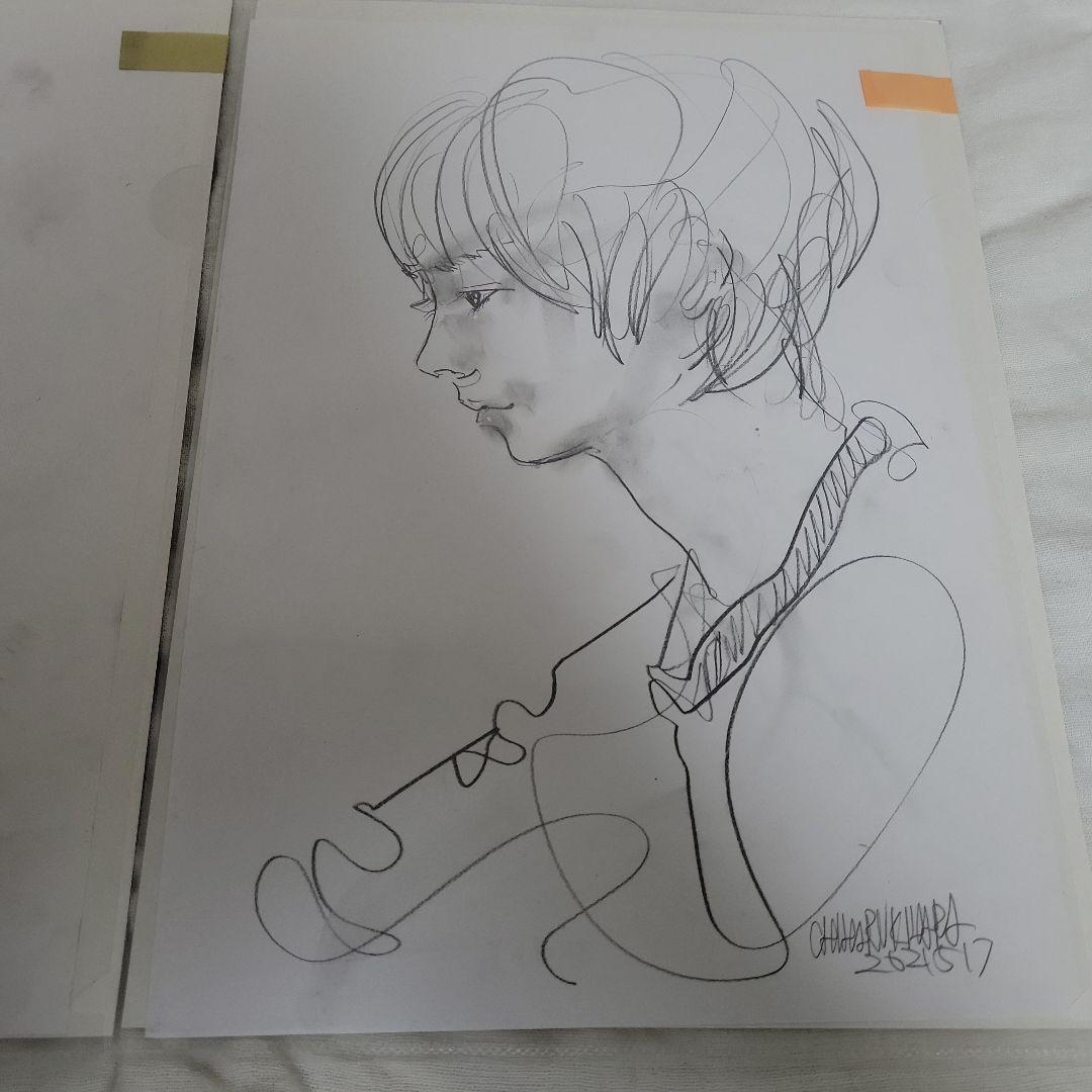 y*o様 木原千春さん　ドローイング2枚セット