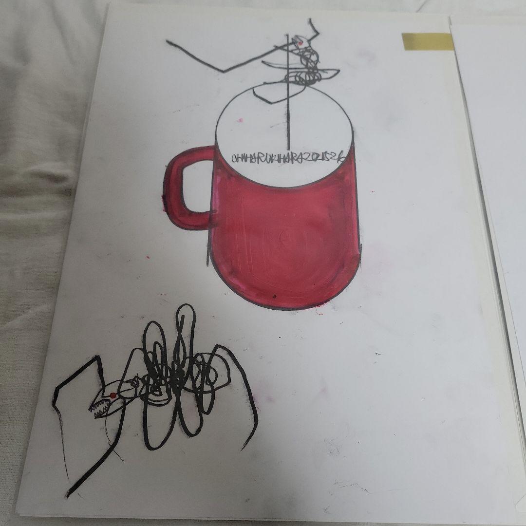 y*o様 木原千春さん　ドローイング2枚セット