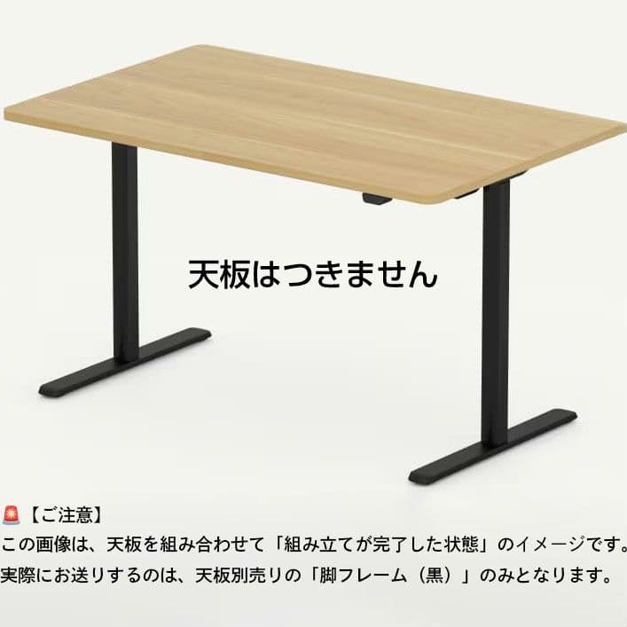 FlexiSpot電動式スタンディングデスク脚EG1(アップデート版)ブラック