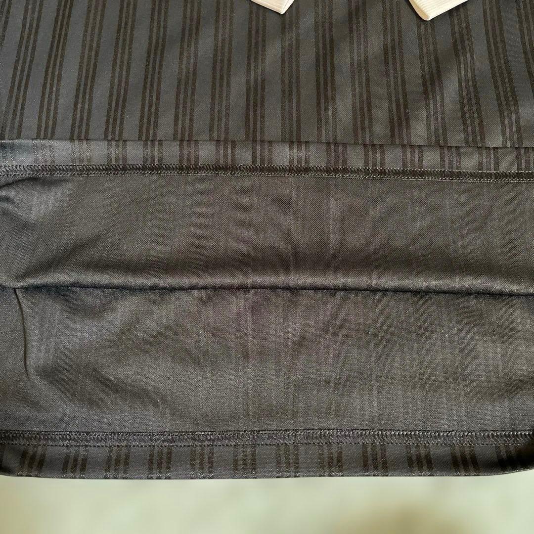 adidasアディカラー ピケ PIQUE LS ゲームシャツ　長袖・ブラック