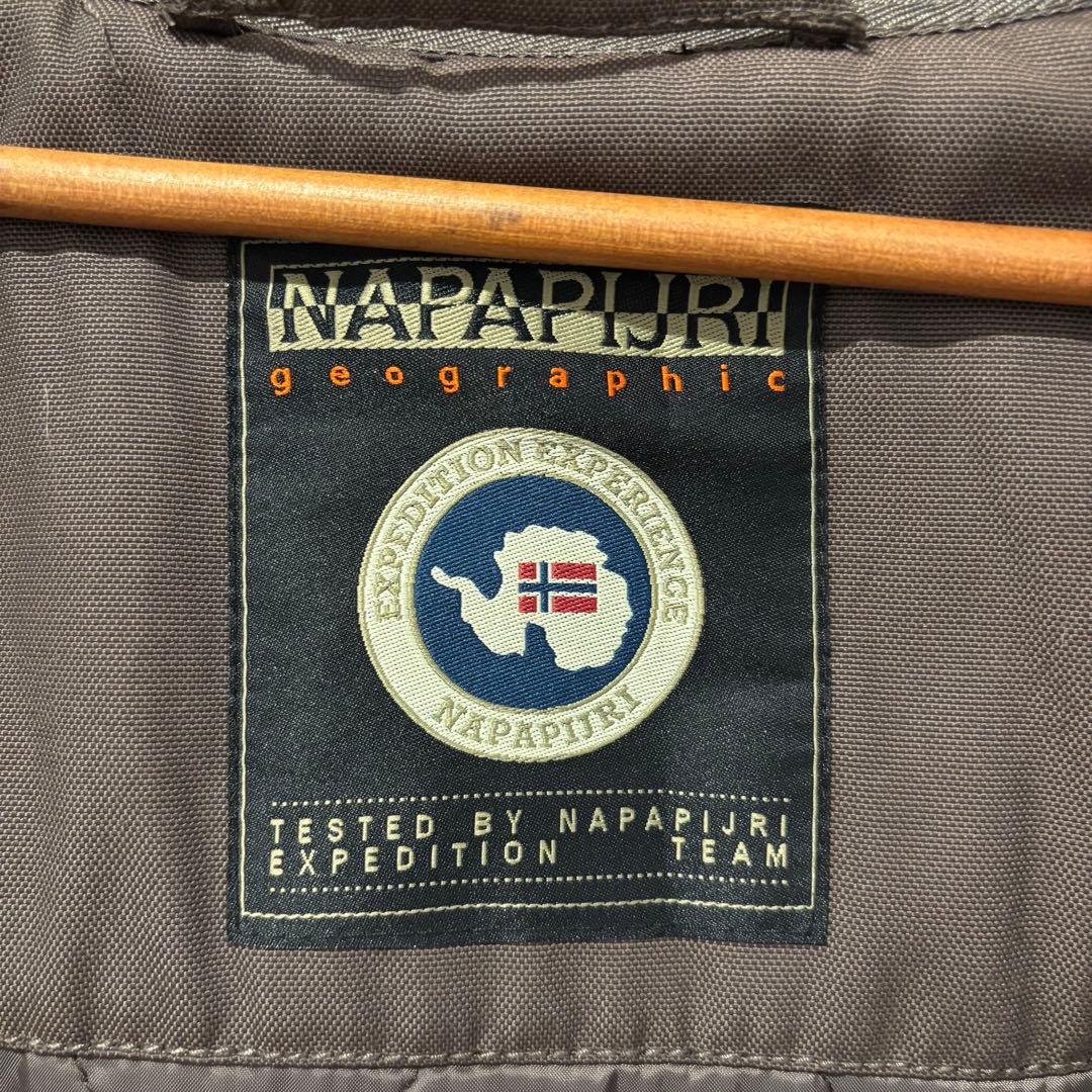 まつん　NAPAPIJRIミリタリージャケット ファーナパピリモッズコート