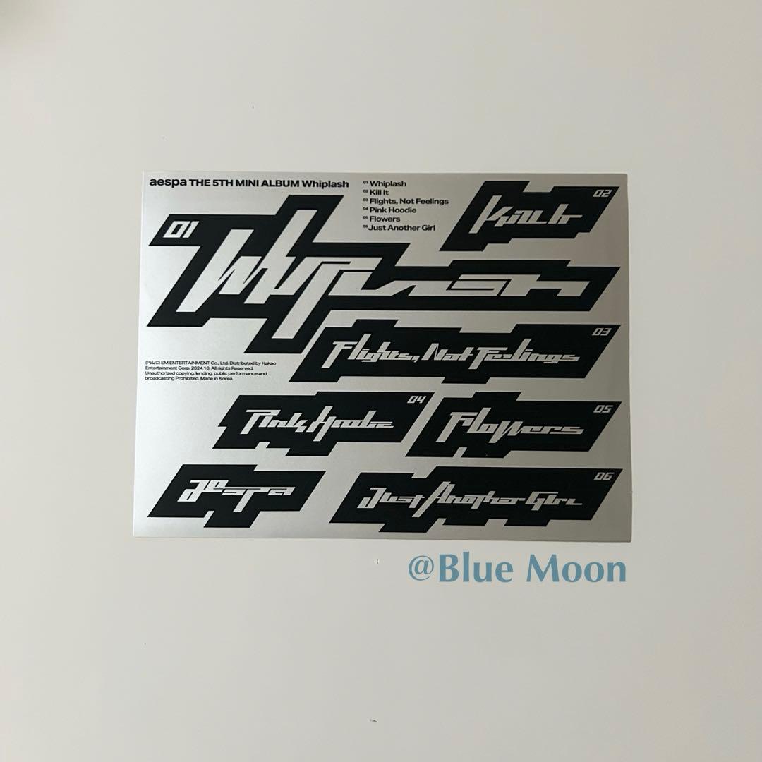 aespa whiplash 限定盤 sgs ジゼル アルバム一式 us